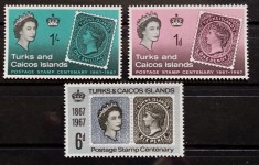 BC333, Turks &amp; Caicos 1967, serie Regina Elisabeta a II-a
