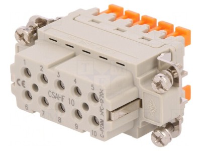 Conector HDC Mamă 10 Pin 10 PE foto