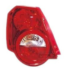 Stop spate lampa Chevrolet Aveo Hatchback (T255), 04.08-05.11, omologare ECE, spate, fara suport bec, lampa ceata spate, 96650804, Stanga