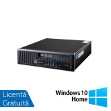 Cumpara ieftin PC Refurbished HP EliteDesk 800 G1 USDT, Intel i5-4590 3.30GHz, 8GB DDR3, 256GB SSD, DVD-ROM + Windows 10 Home NewTechnology Media