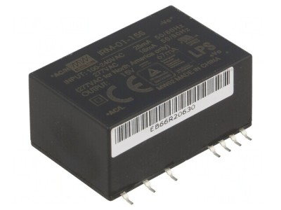 Convertor AC/DC 1W 15VDC foto
