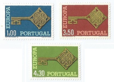 |Portugalia, Europa CEPT, 1968, MNH foto