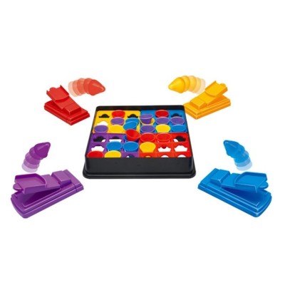 Joc Interactiv pentru Copii, Cyrax, 4 Hats Off, Tabla de Joc, Figurine Palarii, +3 Ani, Multicolor foto
