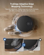 Robot de Aspirare spalare Ecovacs Deebot T30 S PRO Negru RESIGILAT foto