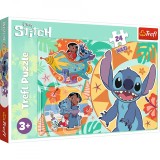 PUZZLE TREFL 24 MAXI STITCH ZIUA VESELA A LUI LILO SI STITCH