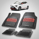 Covorase Toyota Aygo AB40 Compatibile Hatchback 2018-2021 | Red