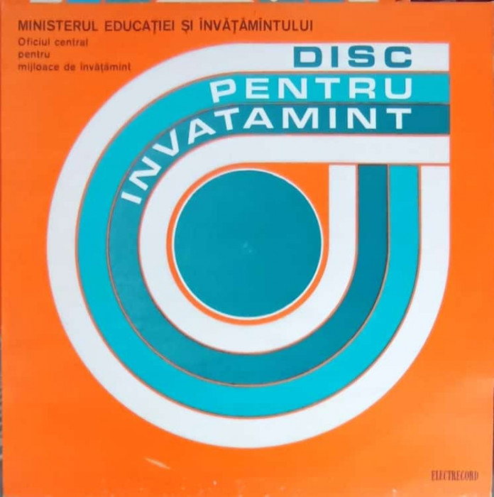 Disc vinil, LP. DISC PENTRU INVATAMANT. EPICA POPULARA (II)-LECTURA SANDA TOMA, STELA POPESCU, ION CARAMITR-239225