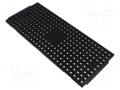 Tavi?a ESD 7x7x1mm neagra ANTISTAT 150?C foto