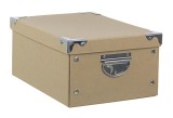 Cumpara ieftin Set 12 depozitare cutii carton maro Havana 34x24x15h