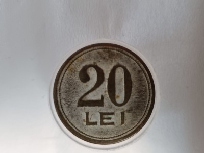 JETON Romania Restaurantul Govora Calimanesti 20 lei G.V.T. foto