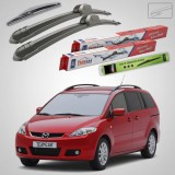 Cumpara ieftin Ștergătoare Mazda 5 CR 2005-2008 | Set Față și Spate Flat &ndash; TeamCar&reg;