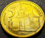 Cumpara ieftin Moneda 5 DINARI / DINARA -SERBIA, anul 2016 *cod 1760 A = A.UNC PATINA CURCUBEU!, Europa