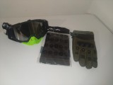 Cumpara ieftin Set accesorii moto -off road-atv-bicicleta-tricicleta:Ochelari,manusi si cagula, marimi M,L,XL