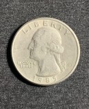 Moneda quarter dollar 1985 USA