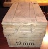 Lada din lemn WW2 pentru munitie Mauser 13 mm; mitraliera MG 131 / 53,50 cm x 26 cm x 23 cm 6 kg / inchide &amp; deschide perfect / doar predare personala