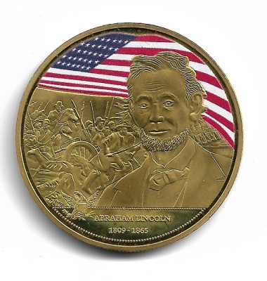 USA - ABRAHAM LINCOLN - Moneda/Medalie Comemorativa foto
