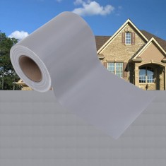 vidaXL Panou de intimitate grădină, gri deschis mat, 35 x 0,19 m, PVC foto