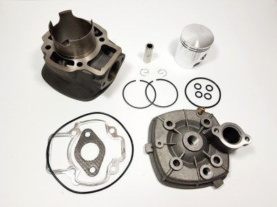 Kit Cilindru Set Motor + CHIULOASA Scuter Aprilia SR Sport 80cc Apa - Piaggio foto