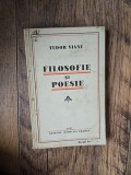 Filosofie și poezie - Tudor Vianu, semnătura Geo Dumitrescu