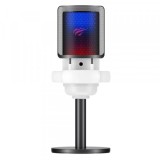 Microfon Cardioid HAVIT GK50, RGB, USB-C, 1.8m, Negru