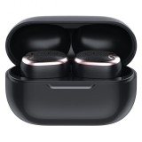 Casti Smart Techstar&reg; TWS S17 mini, Wireless, Bluetooth V5.0, IPX5, HD Audio, Touch, iOS, Android, Type-C, Negru