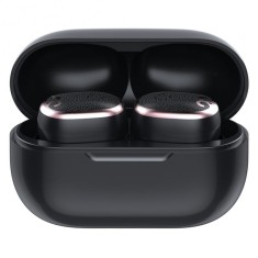 Casti Smart Techstar&reg; TWS S17 mini, Wireless, Bluetooth V5.0, IPX5, HD Audio, Touch, iOS, Android, Type-C, Negru