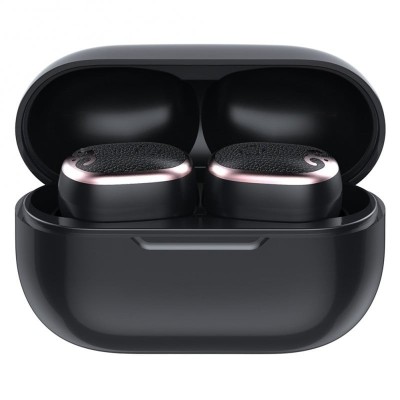 Casti Smart Techstar&amp;reg; TWS S17 mini, Wireless, Bluetooth V5.0, IPX5, HD Audio, Touch, iOS, Android, Type-C, Negru foto