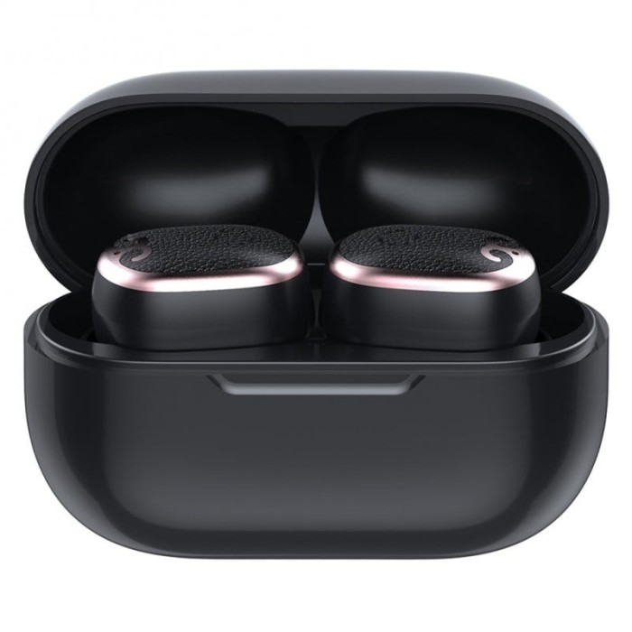 Casti Smart Techstar&reg; TWS S17 mini, Wireless, Bluetooth V5.0, IPX5, HD Audio, Touch, iOS, Android, Type-C, Negru