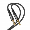 CABLU AUDIO XO-NB-R175B, JACK - JACK 3,5mm, 2,0m NEGRU BLISTER