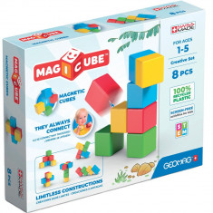 Joc de constructie Geomag, Magnetic Magic Cube, 8 piese