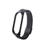 Curea din metal pentru Xiaomi Band 3, 4, negru - 650169