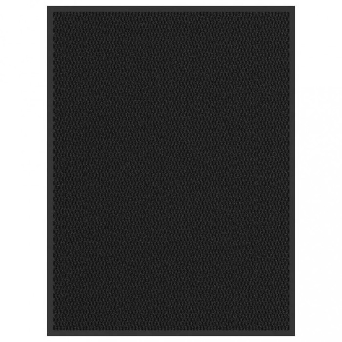 vidaXL Preș negru 90x120 cm