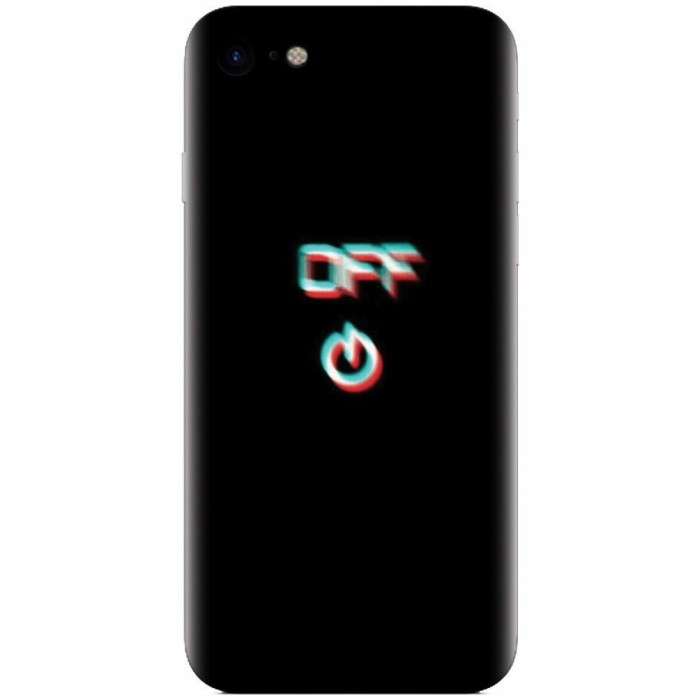 Husa silicon pentru Apple Iphone 7, Off