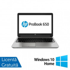 Laptop HP EliteBook 650 G1, Intel Core i5-4210M 2.60GHz, 8GB DDR3, 240GB SSD, Webcam, 15 Inch + Windows 10 Home foto