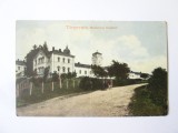 Rară! T&acirc;rgoviște:Mănăstirea Dealu,carte poștală circulată 1913 cu ștampilă rară