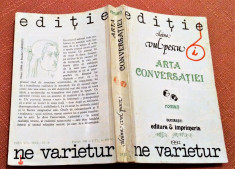 Arta Conversatiei. Editura Arta Grafica, 1992 - Ileana Vulpescu foto