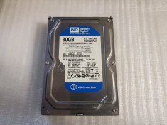 Hard disk Western Digital 80GB 7200RPM SATA 3.5 - teste reale foto