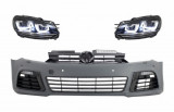 Bara Fata cu Faruri LED VW Golf VI 6 MK6 (2008-2013) R20 Look RHD Performance AutoTuning, KITT