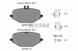 TEXTAR 2272303 Q+ set placute frana,frana disc