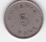 Moneda Romania 5 Bani 1900 - Numismatica