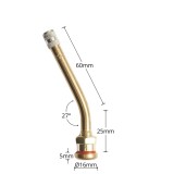 Valva roata camion tubeless 85 mm V3-20-4, diametru 16 mm