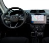 Folie Protectie Navigatie Jeep Renegade 2024+, Duragon, protectie Display Navigatie, silicon Transparent, Anti-zgarieturi, kit instalare