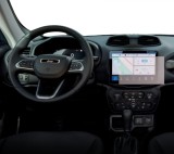 Folie Protectie Navigatie Jeep Renegade 2024+, Duragon, protectie Display Navigatie, silicon Transparent, Anti-zgarieturi, kit instalare