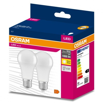 VALUECLA75 10W/827 230VFR E27 FS2 OSRAM foto