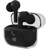 Casti In-Ear Bluetooth Celly Clear, True Wireless, 5 h, Negru