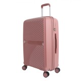 Troler Călătorie, Model Roz, 87L, 4 Roți Rotative, 3 M&acirc;nere, Sistem &Icirc;nchidere Cu Cod, Oem