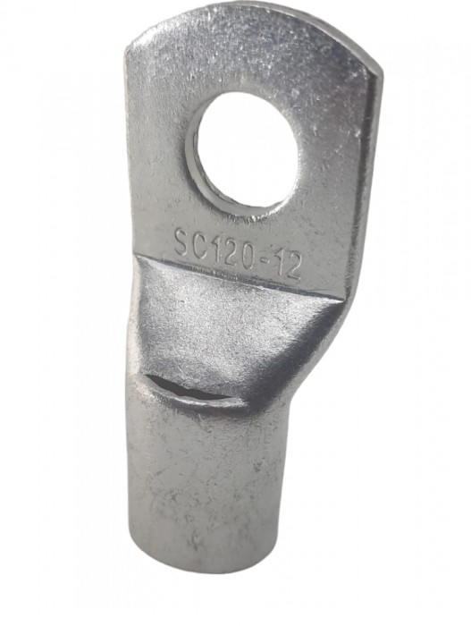 Set 10 bucati papuci cupru stanat 120mm &sup2; cu gaura de 12mm