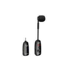 Microfon wireless Xiaokoa N90 pentru instrumente muzicale, UHF, negru