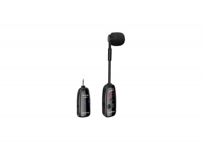 Microfon wireless Xiaokoa N90 pentru instrumente muzicale, UHF, negru foto