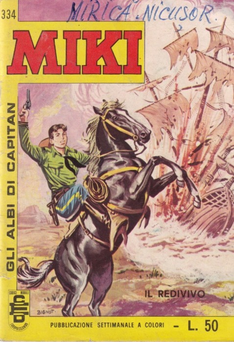 Miki, numero 334/17 novembre 1968
